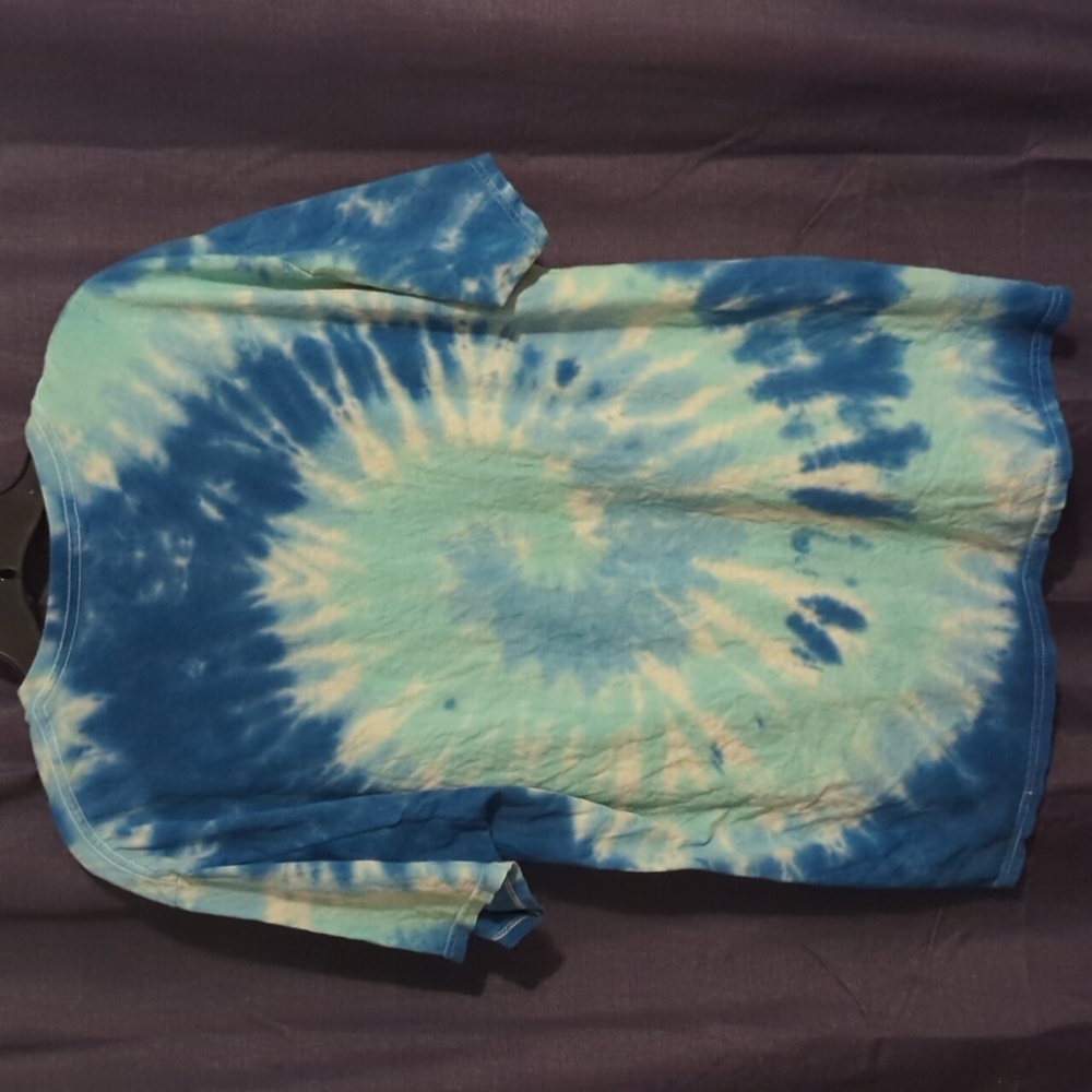 Grateful Dead Blue Tie-Dye Shirt - Picture 4 of 6